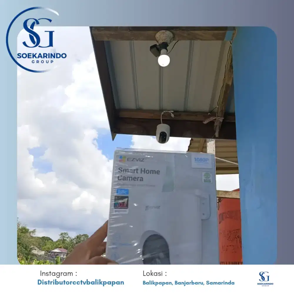 SMART CCTV TAHAN DARI PANAS DAN HUJAN