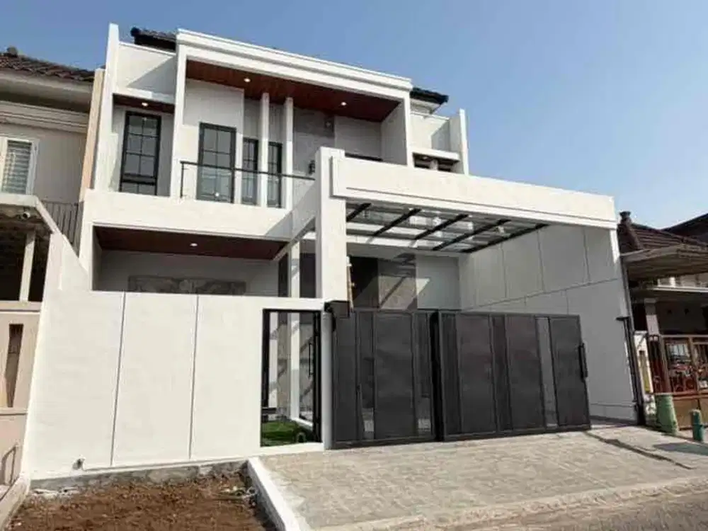 Rumah Baru Modern Minimalis Araya Golf Malang | LT 180 m² | 4+1 KT | Siap Huni | SHM