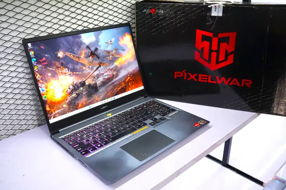 ADVAN PIXELWAR.AMD RYZEN 5-6600H.VGA AMD RADEON RX6500M 4GB.15nch