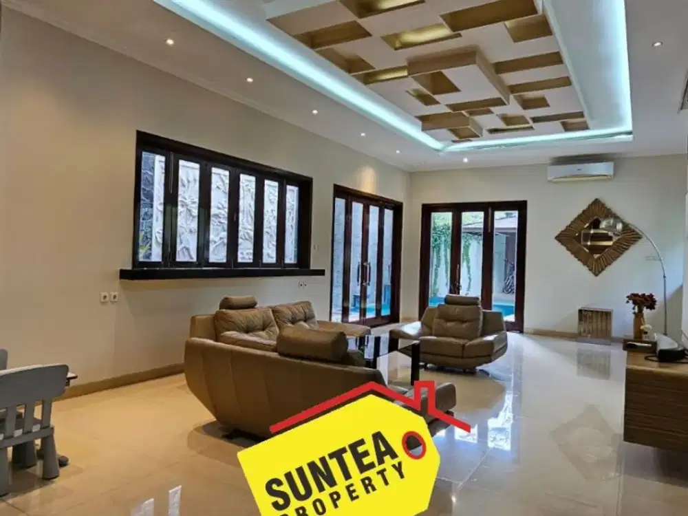 Dijual Rumah Luxury di Kebayoran Bintaro Sektor 7 Tangerang Selatan LT 366 m² 6 KT Private Pool Rooftop Nego Sampe Deal