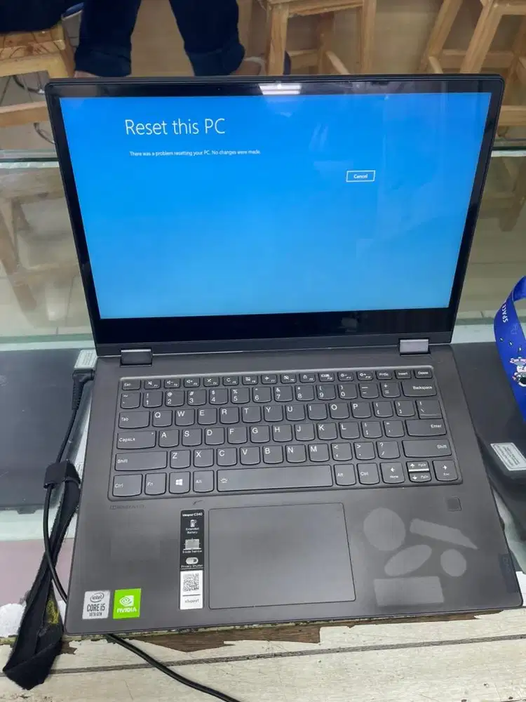 laptop lenovo ideapad C340 14 intel core i5 gen 10 ram 8/256gb bekas