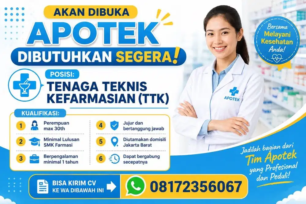 Tenaga Teknis Kefarmasian (TTK)