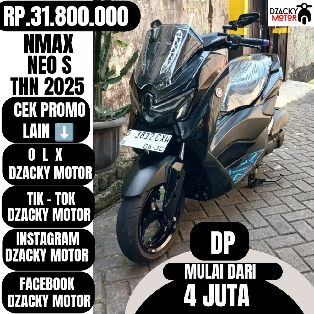 NMAX NEO S 2025 SECOND LIKE NEW
