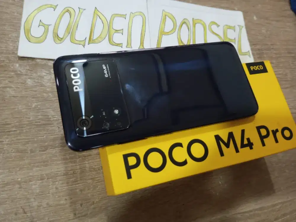 Poco M4 Pro-NFC.4G.Finger.Ram 8+4/256GB.ORI.GOLDEN PONSEL