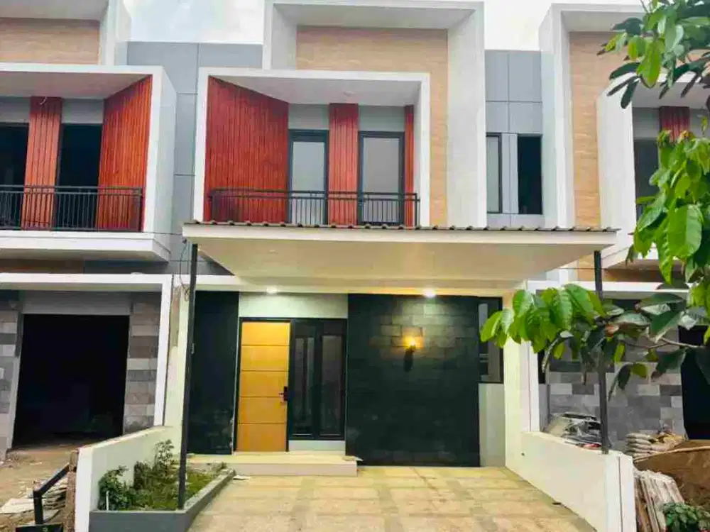 RUMAH MURAH 2 LANTAIN 400 JUTAAN DEKAT BINUS DAN BANDARA