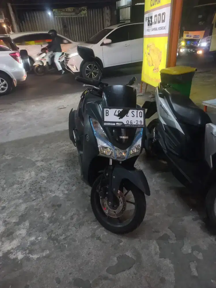 Dijual Lexi 125 hitam doff tahun 2019