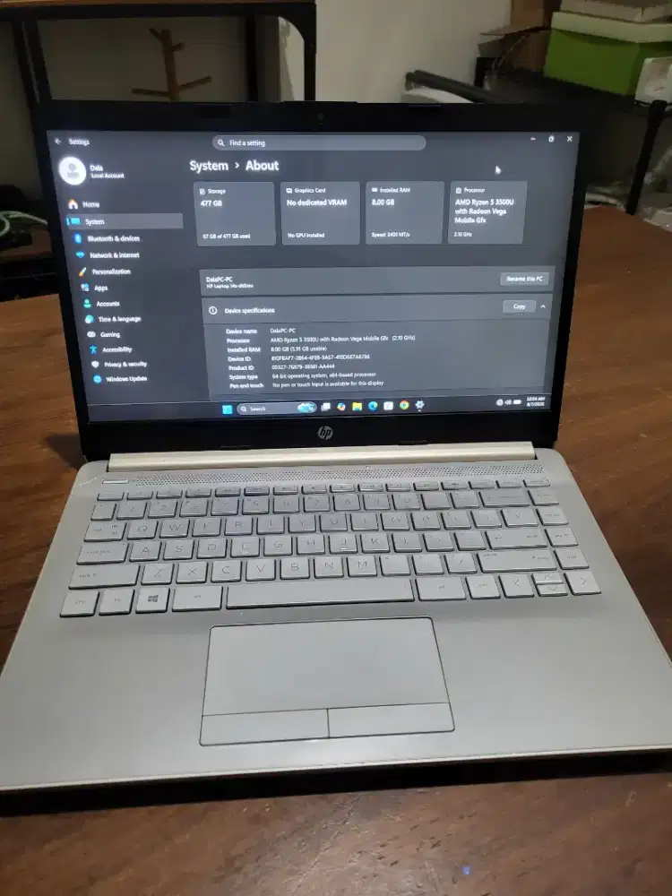 HP 14s AmD Ryzen 5