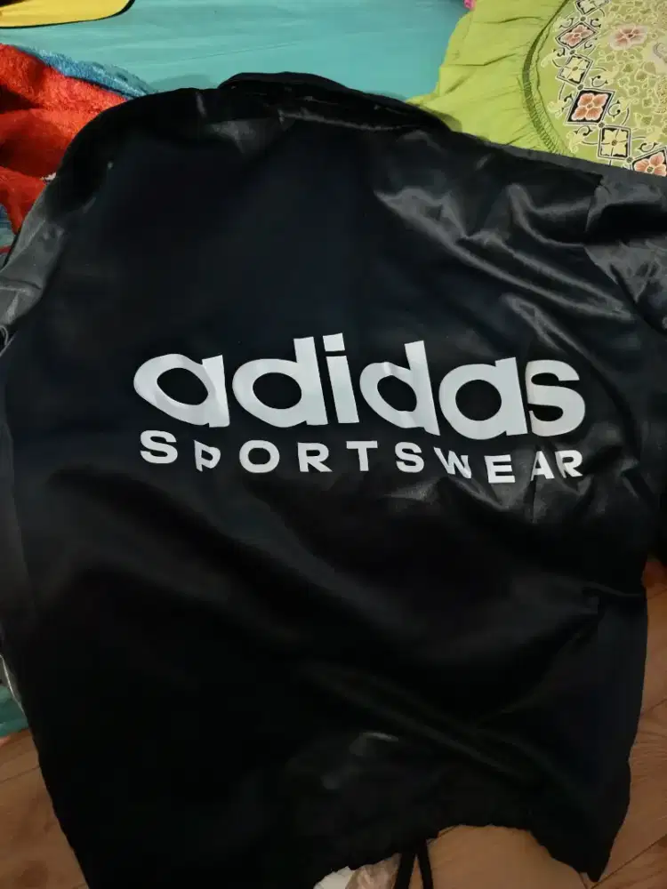 Jaket adidas coaches satin