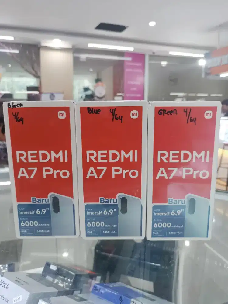 Redmi A7 Pro 4/128 ready stok
