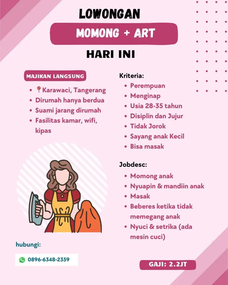Momong + ART Serabutan