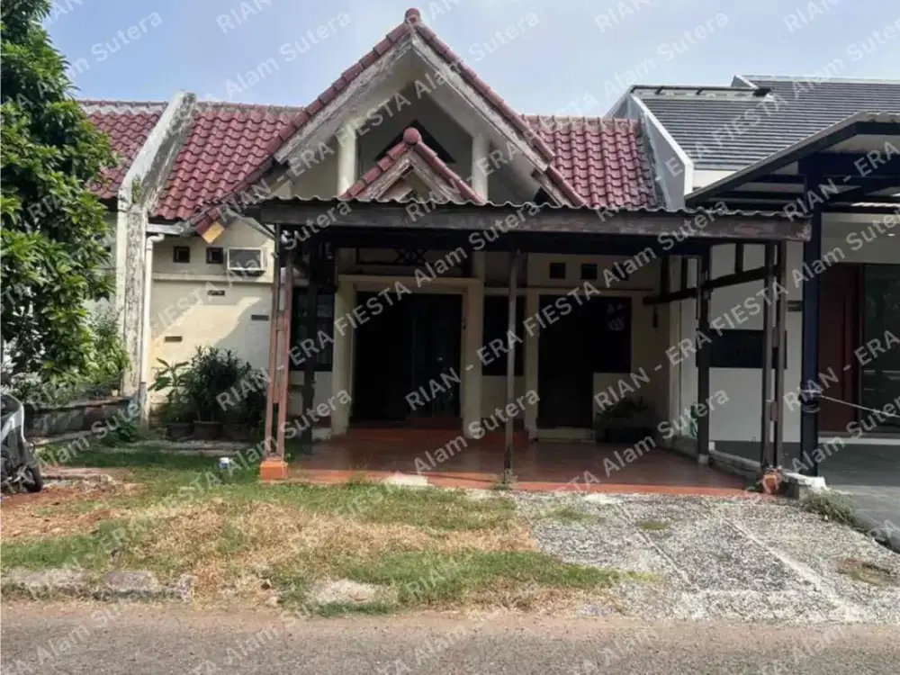 Rumah Lebar 8 Sutera Jelita Alam Sutera Murah Siap Huni