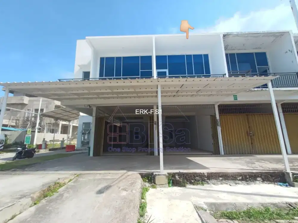 Ruko 2 Lantai Green Ville Blok Safron No. 16 Tembesi – Cocok untuk Kantor & Usaha