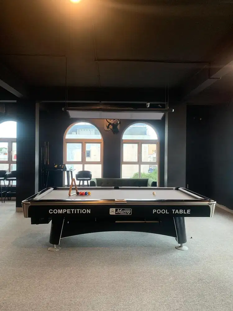 Meja billiard 9feet Murrey gold crown reborn 2024