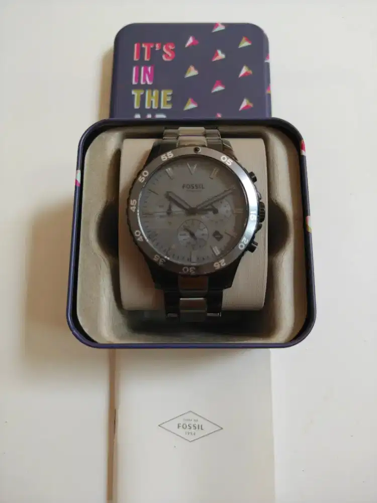 Fossil CH3073 Men Crewmaster original bekas bagus normal semua