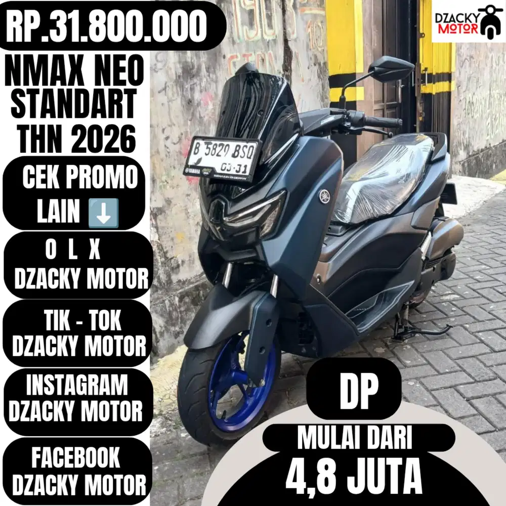 NMAX NEO STANDART 2026 SECOND LIKE NEW