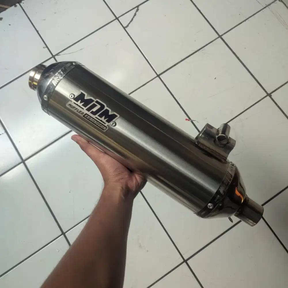 Knalpot MDM Stainless Vario Standar Racing | Non Kondoman ( Arm New )