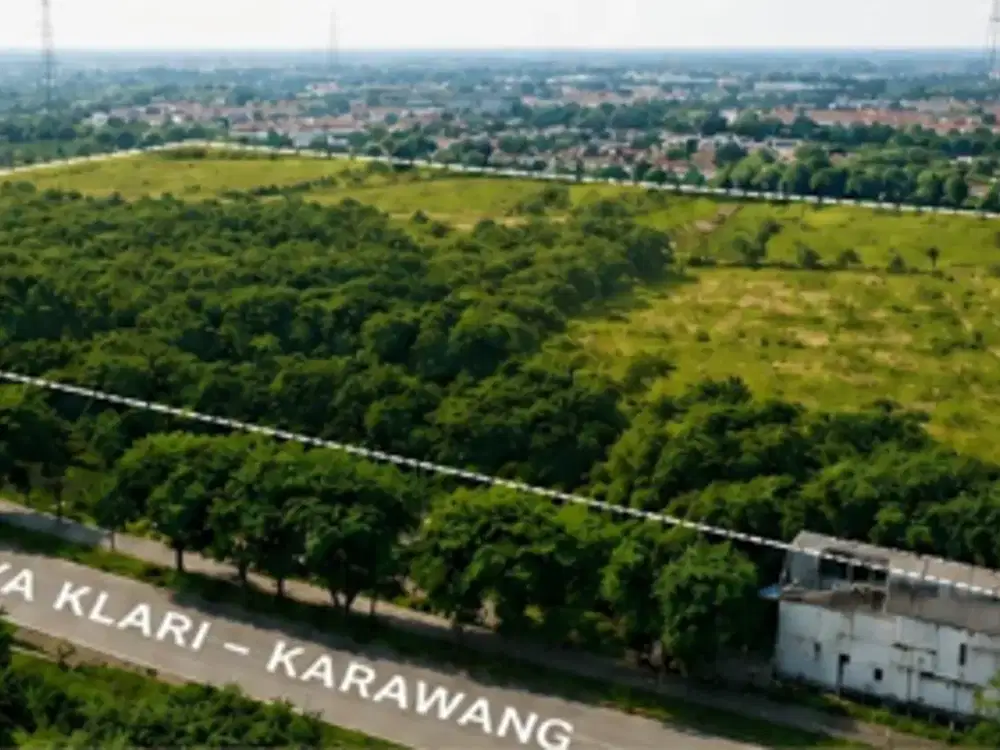 #DIJUAL LAHAN ZONA INDUSTRI DI DAERAH KARAWANG LUAS 77,749M2