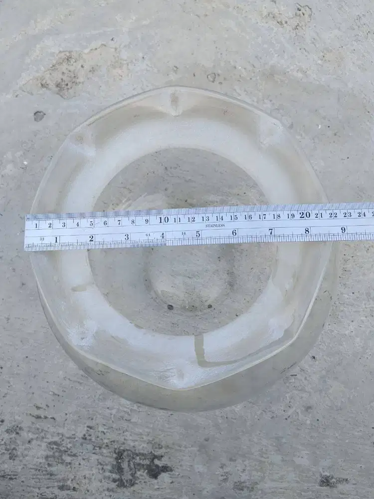 Akuarium Bulat Ikan 28 cm Mulus