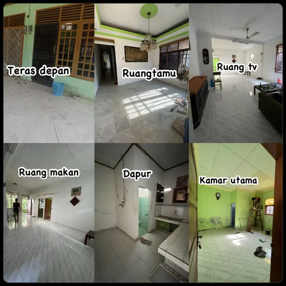 Di sewakan rumah per tahun
