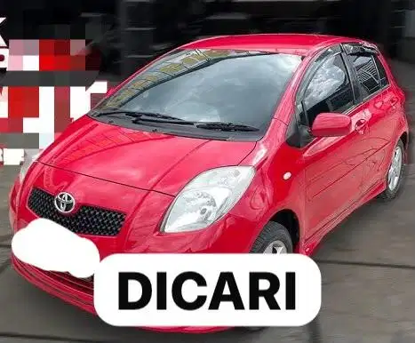 Di Cari Toyota Yaris 2006 ke atas Yaris 2008 Yaris Matic Yaris Bakpao