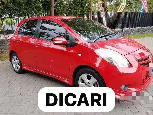 Di Cari Toyota Yaris 2006 ke atas Yaris 2008 Yaris Matic Yaris 2009
