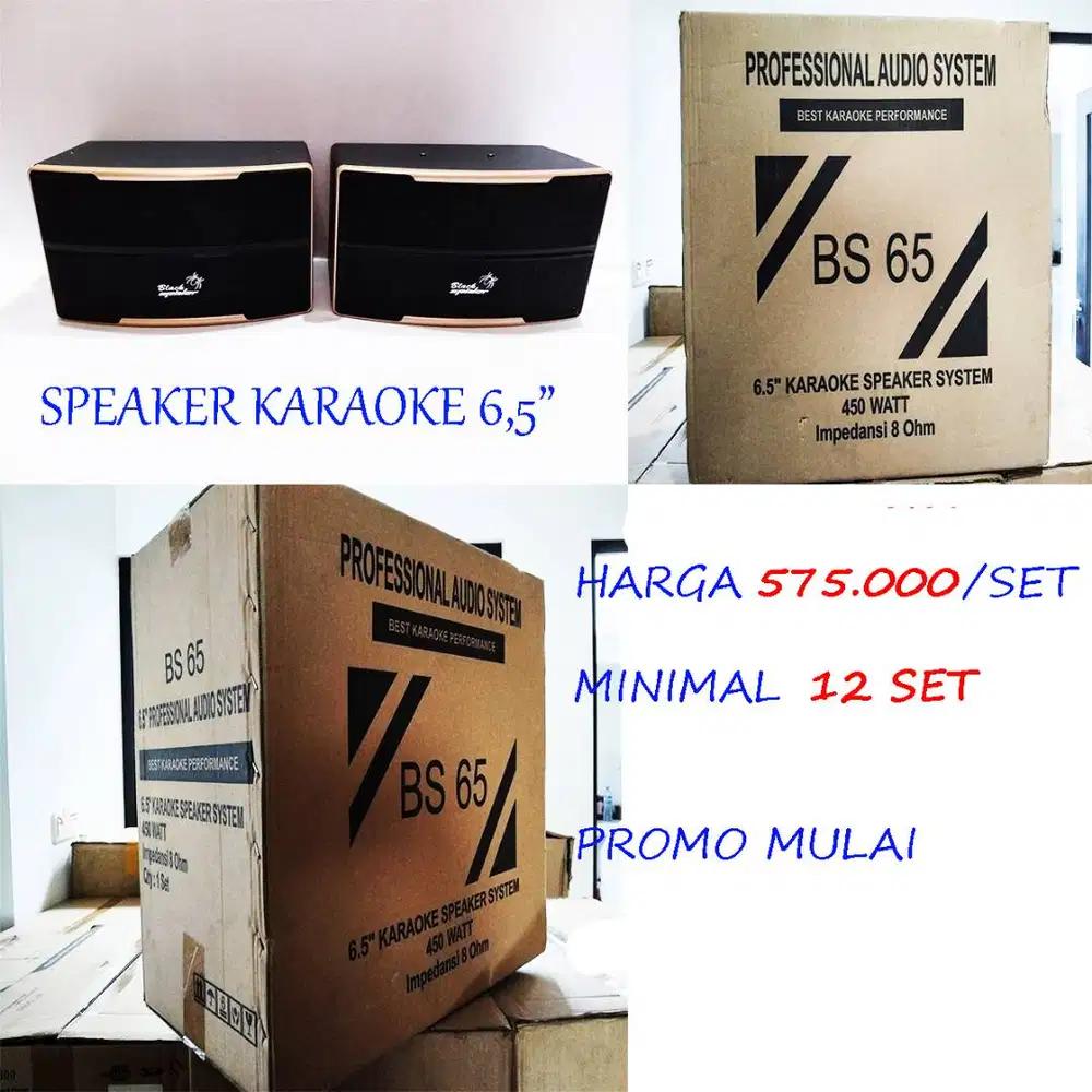 speaker 6,5 inch jual promo