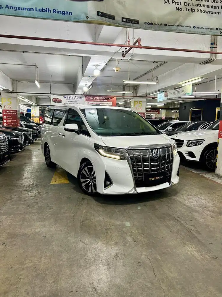 Toyota Alphard 2.5 G ATPM 2018 Facelift 2019