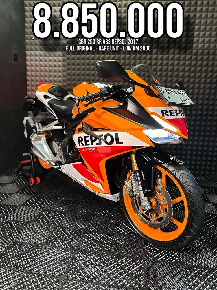 CBR 250 RR OR CBR 250RR ABS 2017 REPSOL LOW KM 2XXX FULL ORIGINAL BRO