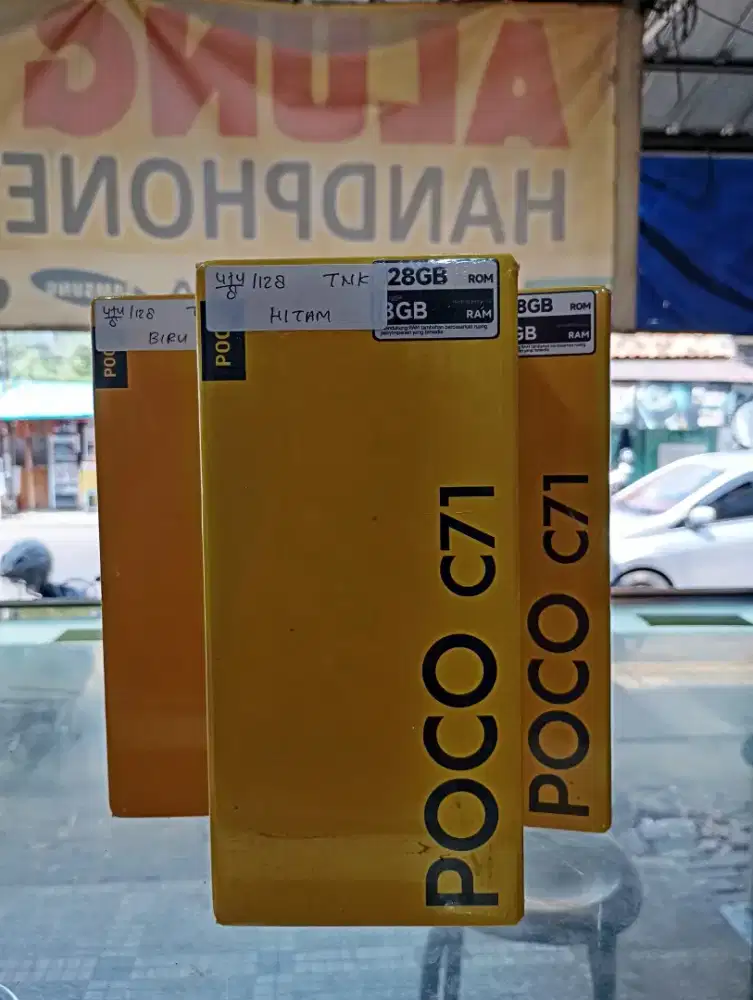 POCO C71 RAM TOTAL 8GB / 128GB