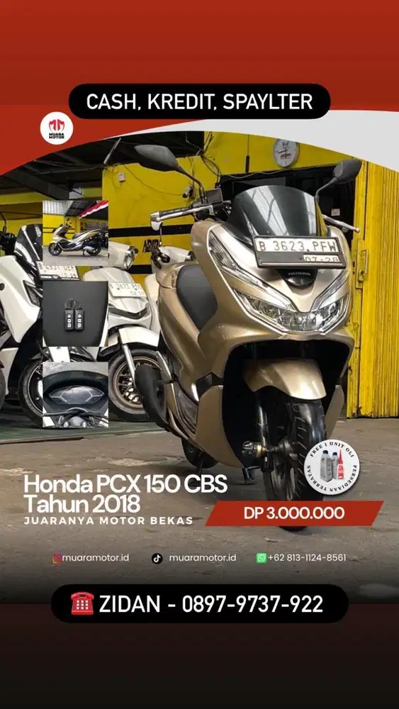 HONDA PCX 150 CBS TERAWAT !!!