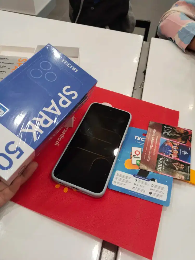 TECNO SPARK 50, FULL SET DAN GARANSI RESMI