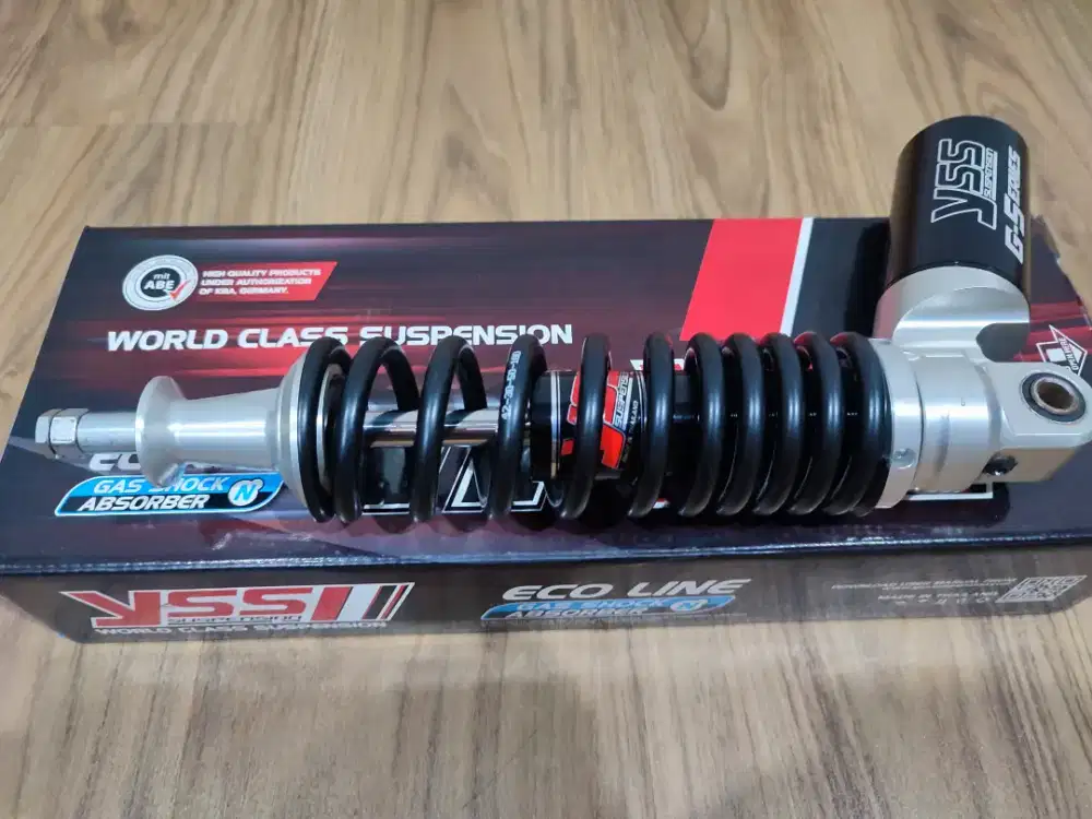Shock breaker YSS G Series Tabung Black Front & Rear Vespa LX S