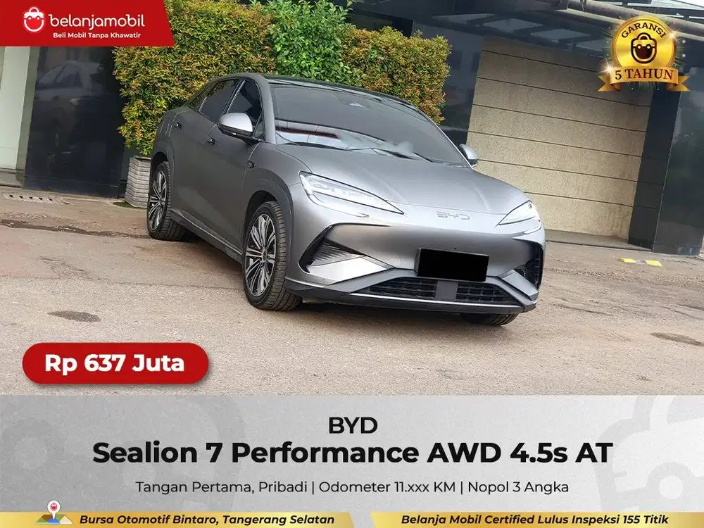 [ AWD - LOW KM ] BYD Sealion 7 Performance 4.5s AT Grey 2025/2026