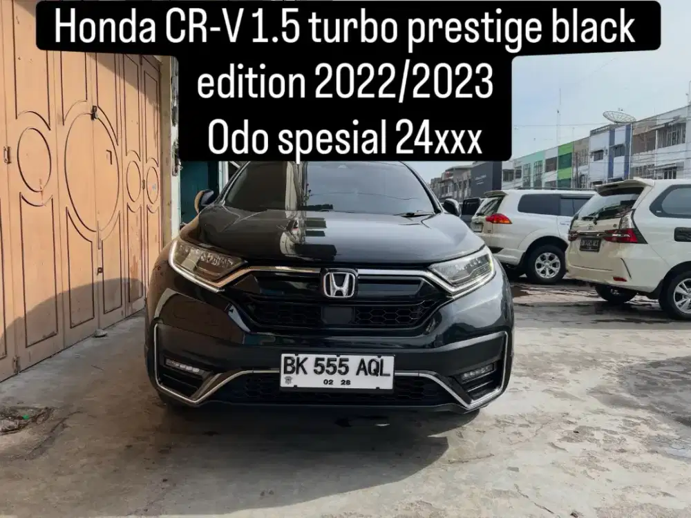 Odo 24xxx Honda CR-V 1.5 turbo prestige black edition 2022/2023