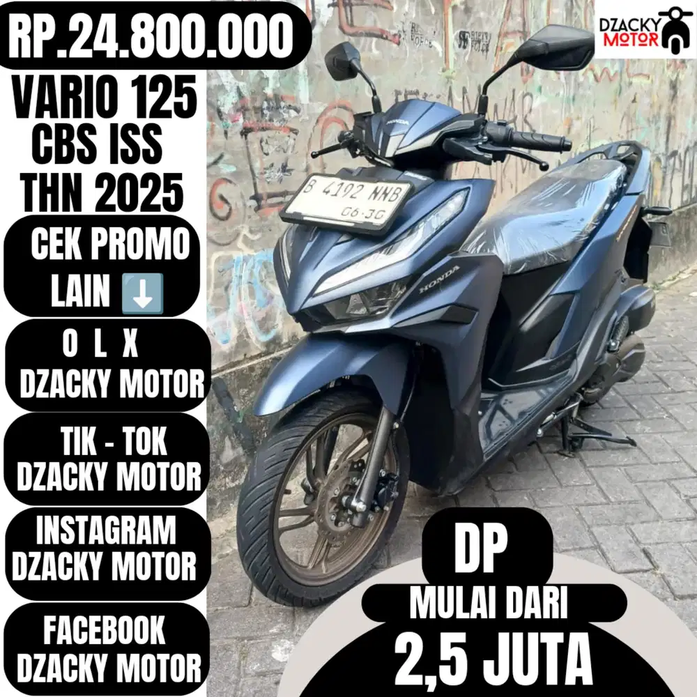 VARIO 125 CBS ISS 2025 SECOND LIKE NEW
