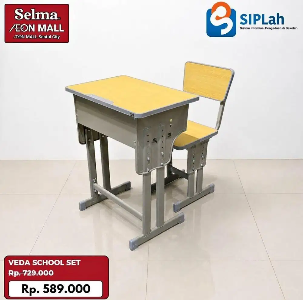 Kursi + meja kelas