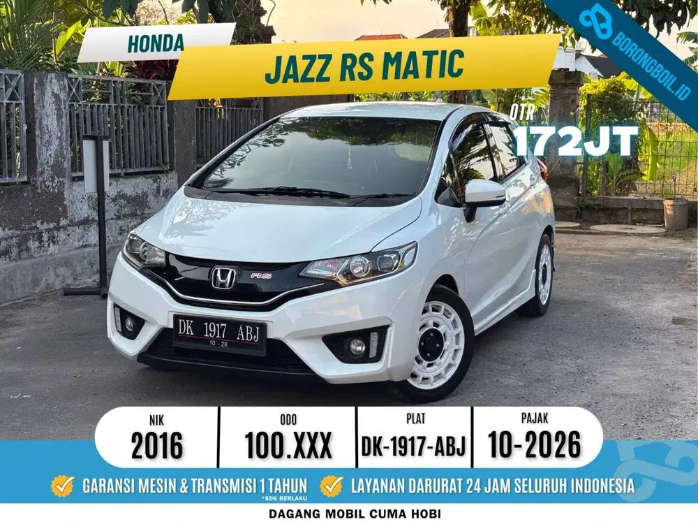 Honda Jazz RS Matic 2016