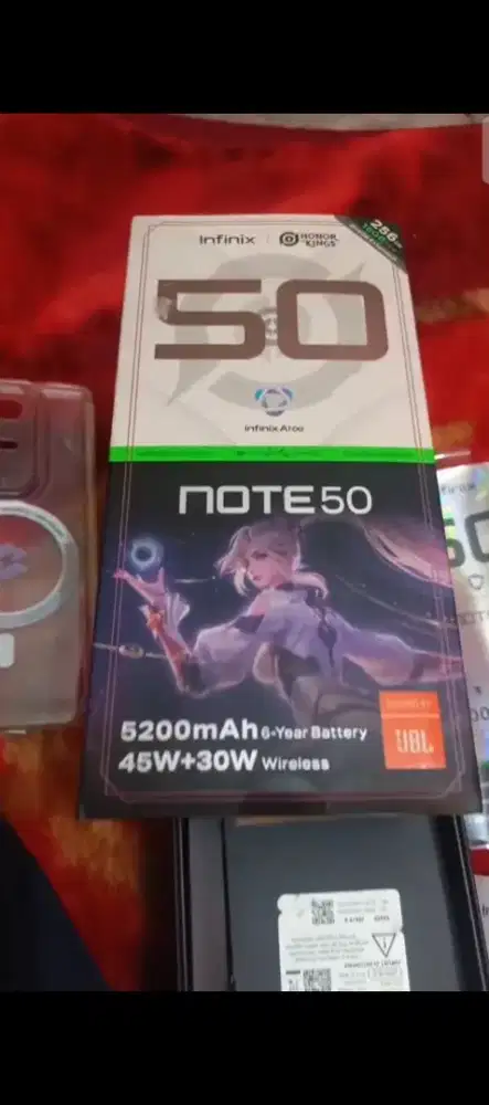 Infinix note 50 256 gb /16 gb