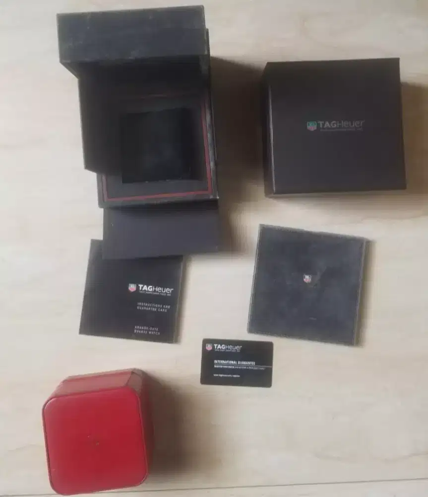 Box tag heuer omega original