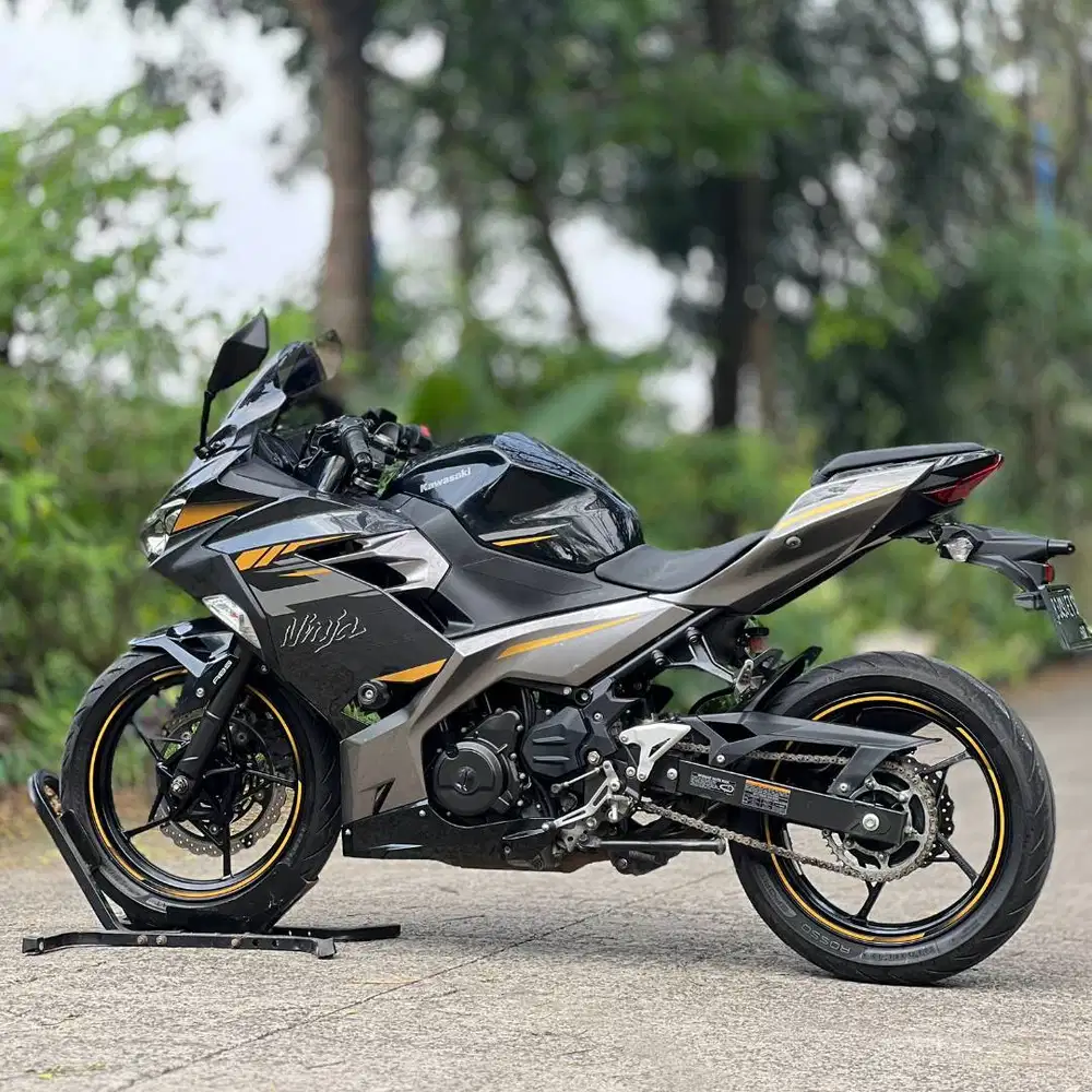 KAWASAKI NEW NINJA 250 FI ABS MDP KEYLESS GREY 2022 KM LOW PAJAK HIDUP