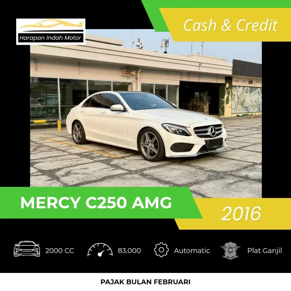 Mercedes Benz Mercy C250 AMG Line 2016 Low KM 83RB