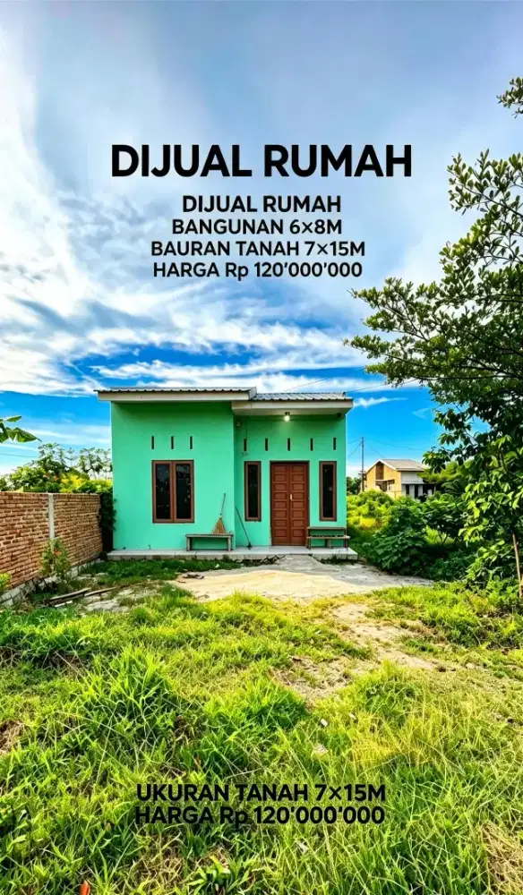 Dijual Rumah WA:0895-2729-6958