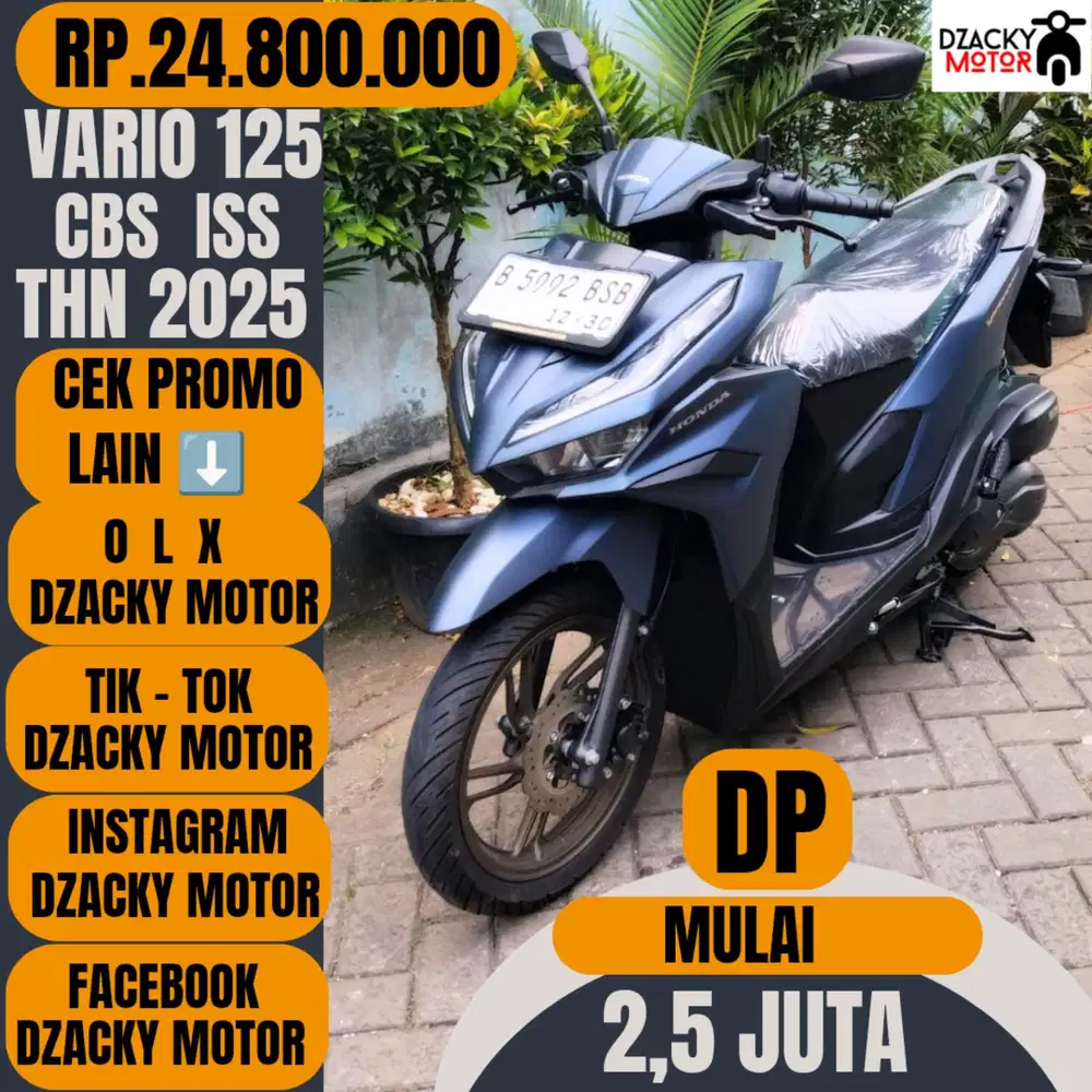 VARIO 125 CBS ISS 2025 SECOND LIKE NEW