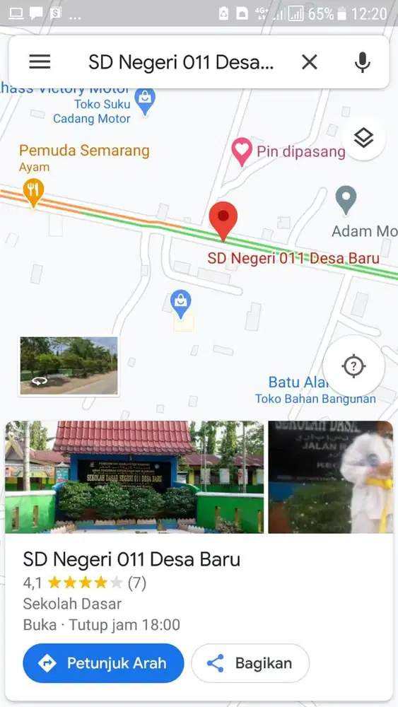 Tanah Perumahan Pasir Putih 6000m2 bonus 10 rumah SHM dijual