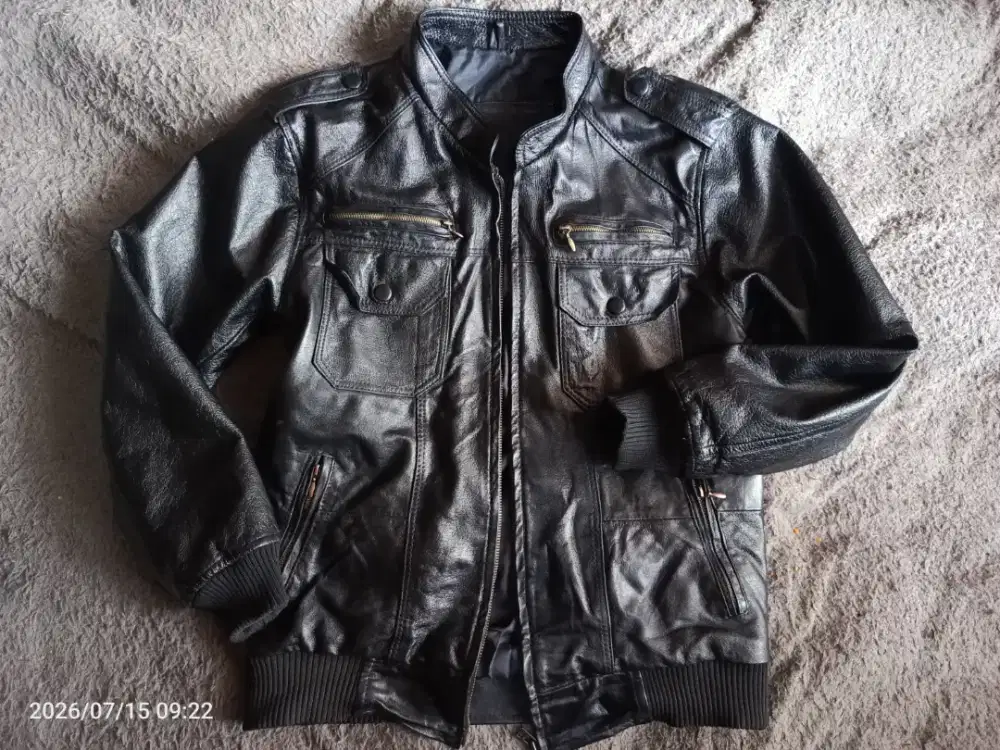 Jaket Kulit Rider Size M