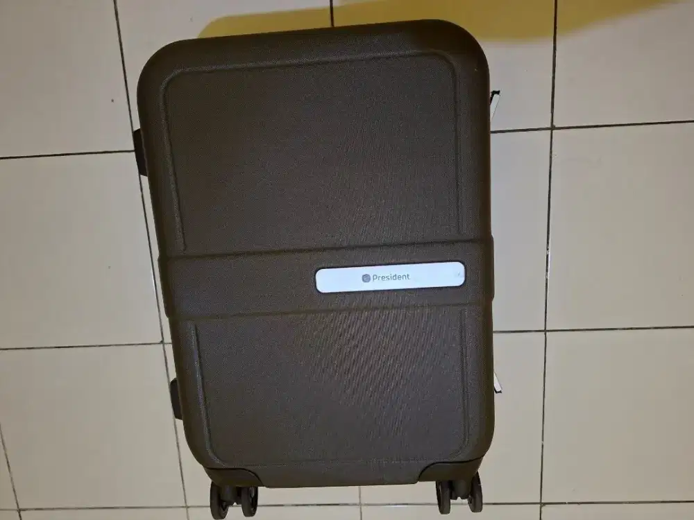 KOPER President TSA Lock Cabin Size 20  like New Promo Free Ongkir