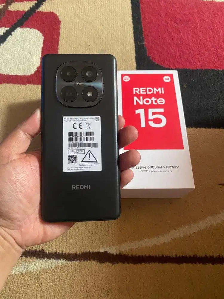BISMILLAH REDMI NOTE 15 4G RAM 8/256 FULSET MULUS