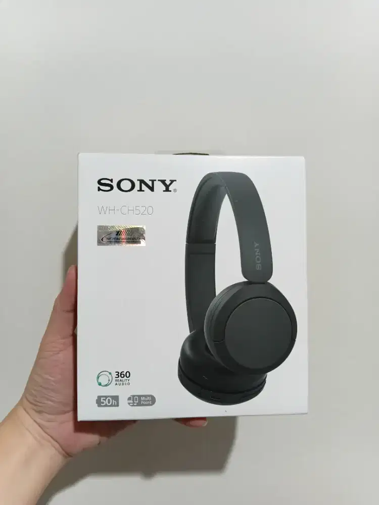 {BARU} Headphone Sony WH CH520, Segel Garansi Resmi, Bisa COD