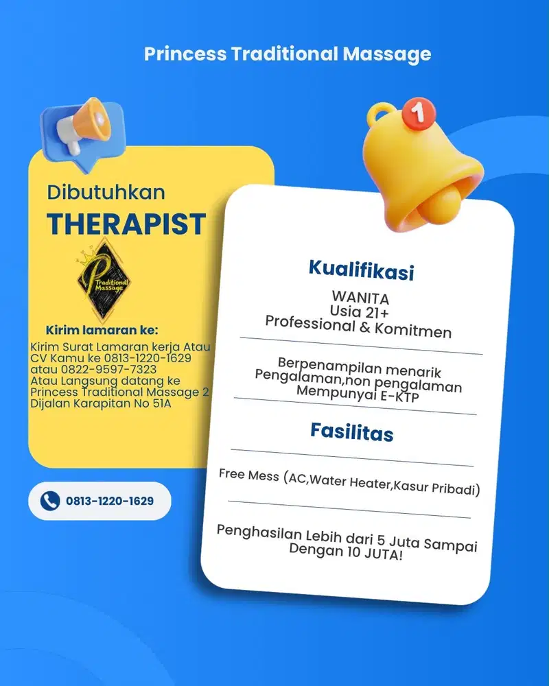 Dicari yang mau kerja, terbatas untuk 5 orang terpilih