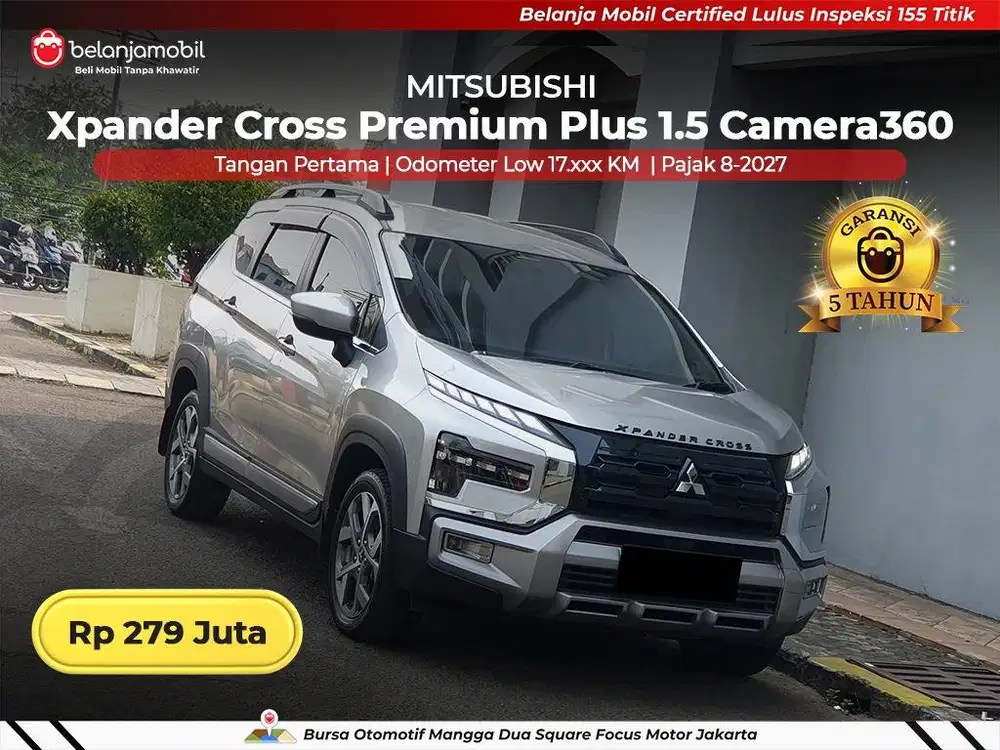 [ LOW KM 17RB ] Mitsubishi Xpander Cross Premium Plus 1,5 AT 2024/2025